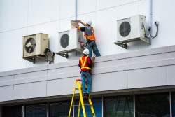 Installation de pompe à chaleur pour centres médicaux  